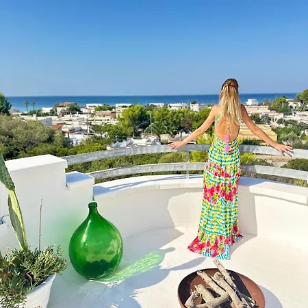 Alba Puglia - Private Infinity Pool & Rooftop Marina di Lizzano